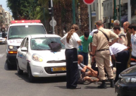 يافا: إصابة طفيفة لشاب بحادث دهس في إحدى مفترقات حي النزهة 